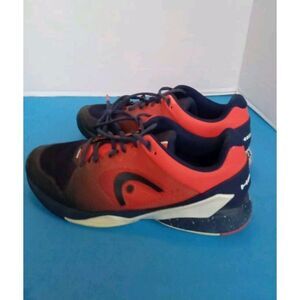 HEAD Tennis Shoe Red/Navy Athletic Court Sneaker Comfort Sport Training Footwear